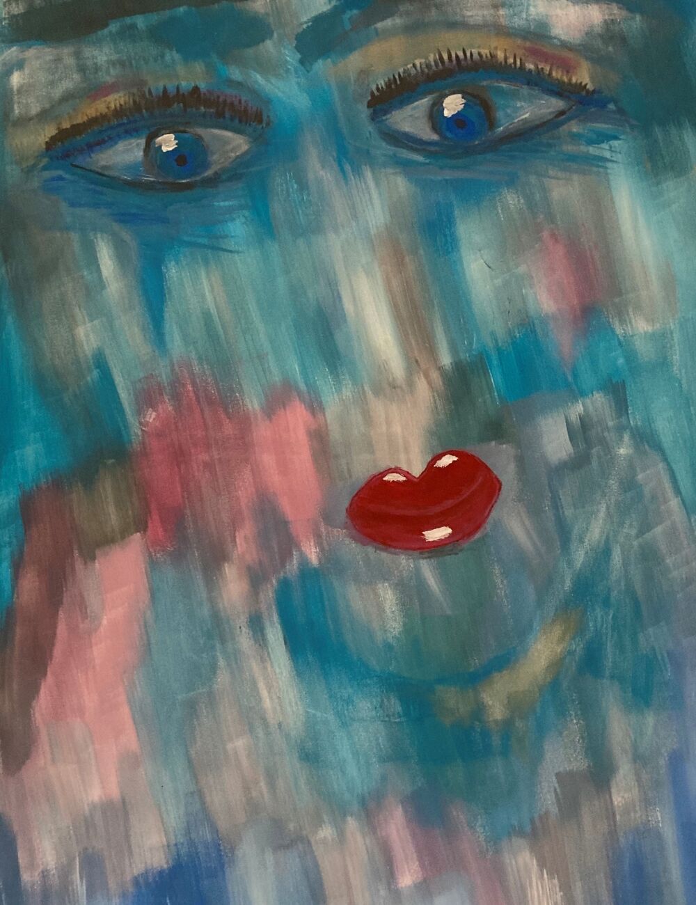 Skye, original artwork, acryl on canvas, 80 x 120 cm.
