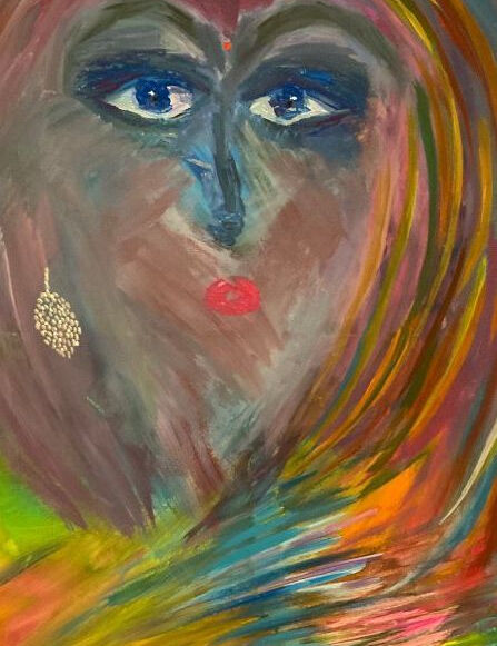 Amira Nisa, original artwork, acryl on canvas, 80x120 cm.